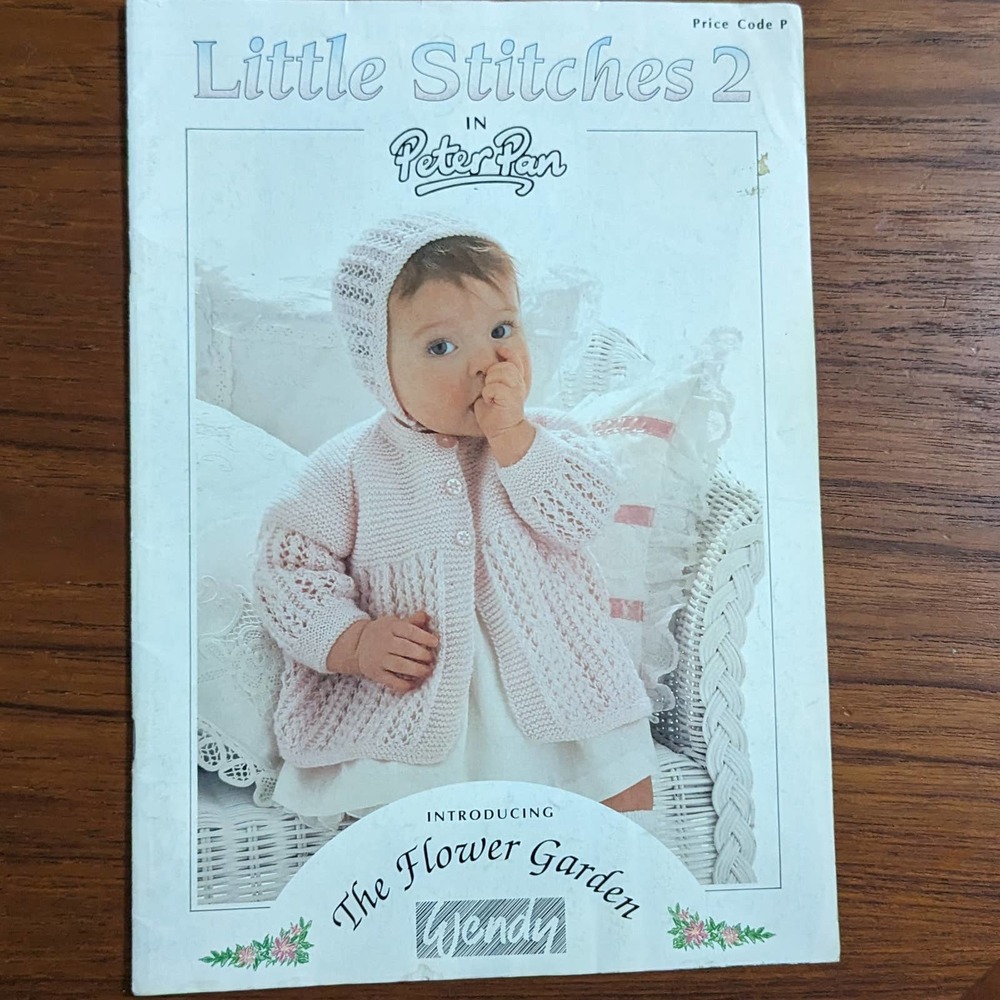 Little Stitches 2 in Peter Pan Baby Knitting Pattern Book